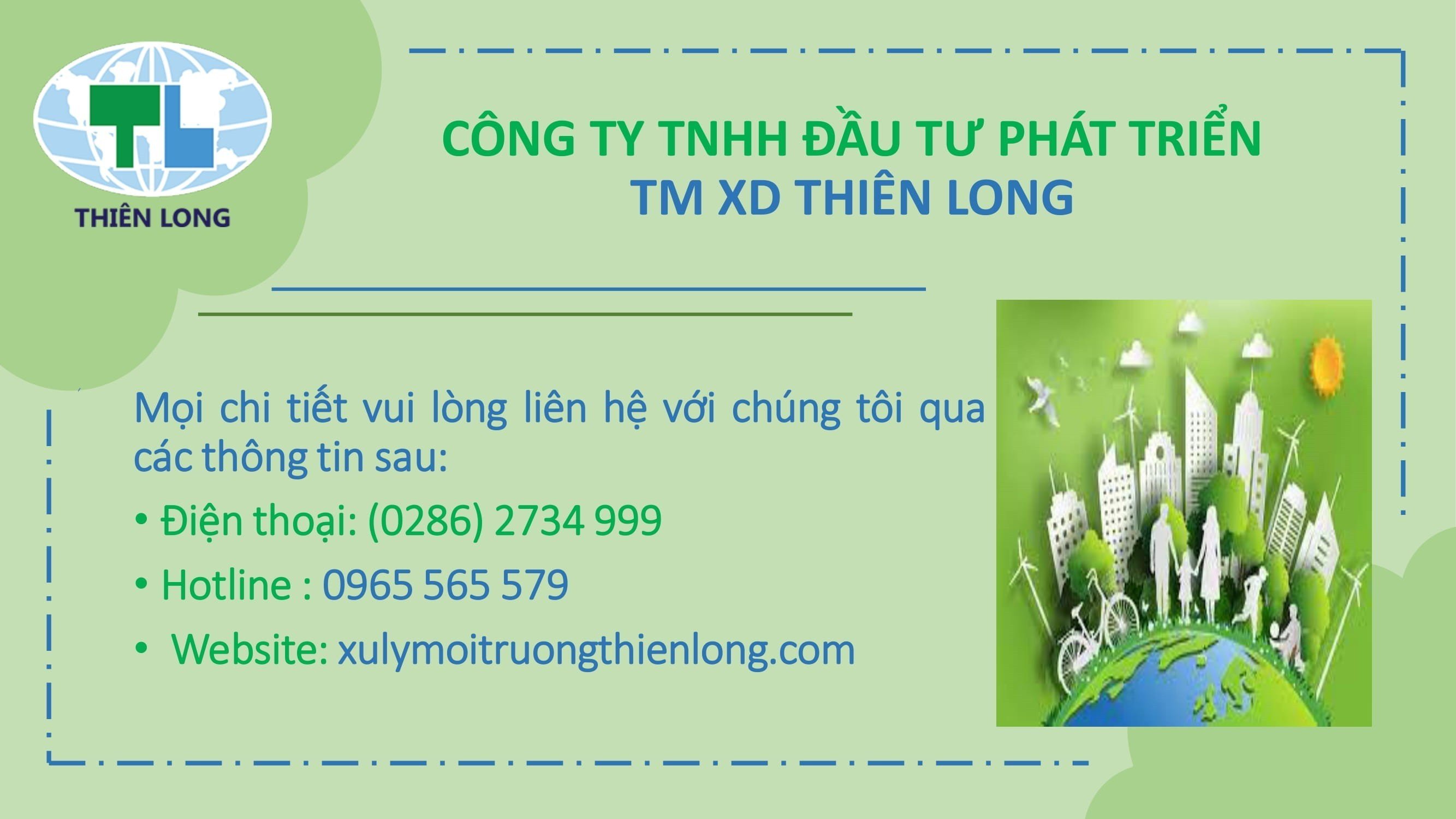 Công ty TNHH Đầu Tư Phát triển TM XD Thiên Long